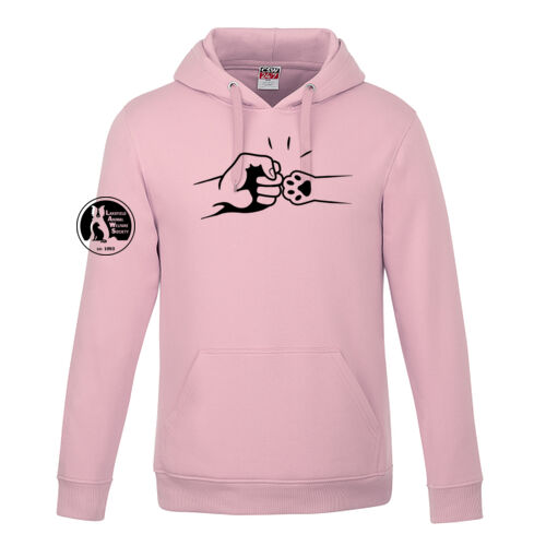 Cat - Fist Bump - Pullover Hoodie (Light)  Thumbnail