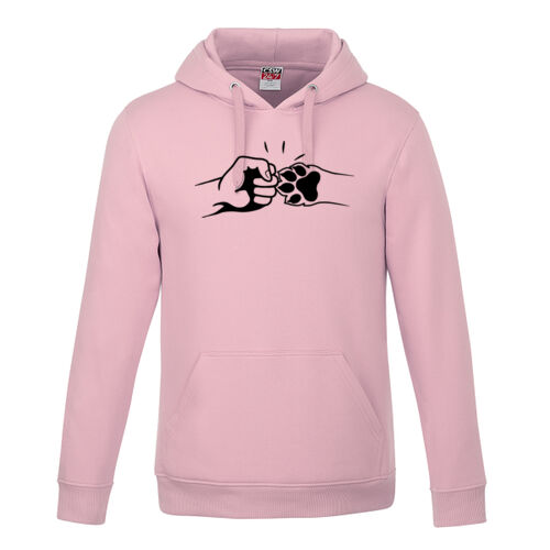Dog - Fist Bump - Pullover Hoodie (Light)  Thumbnail