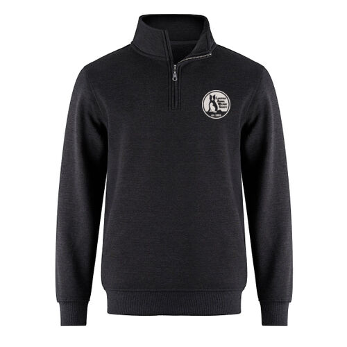 LAWS - 1/4 Zip Fleece Sweater (Dark)  Thumbnail