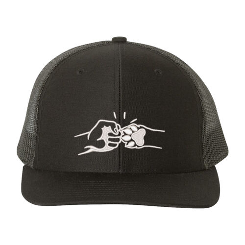 Dog - Fist Bump - Hat (Dark) Thumbnail