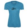 Pro Team Heather Proformance V-Neck Ladies' Tee Thumbnail