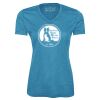 Pro Team Heather Proformance V-Neck Ladies' Tee Thumbnail